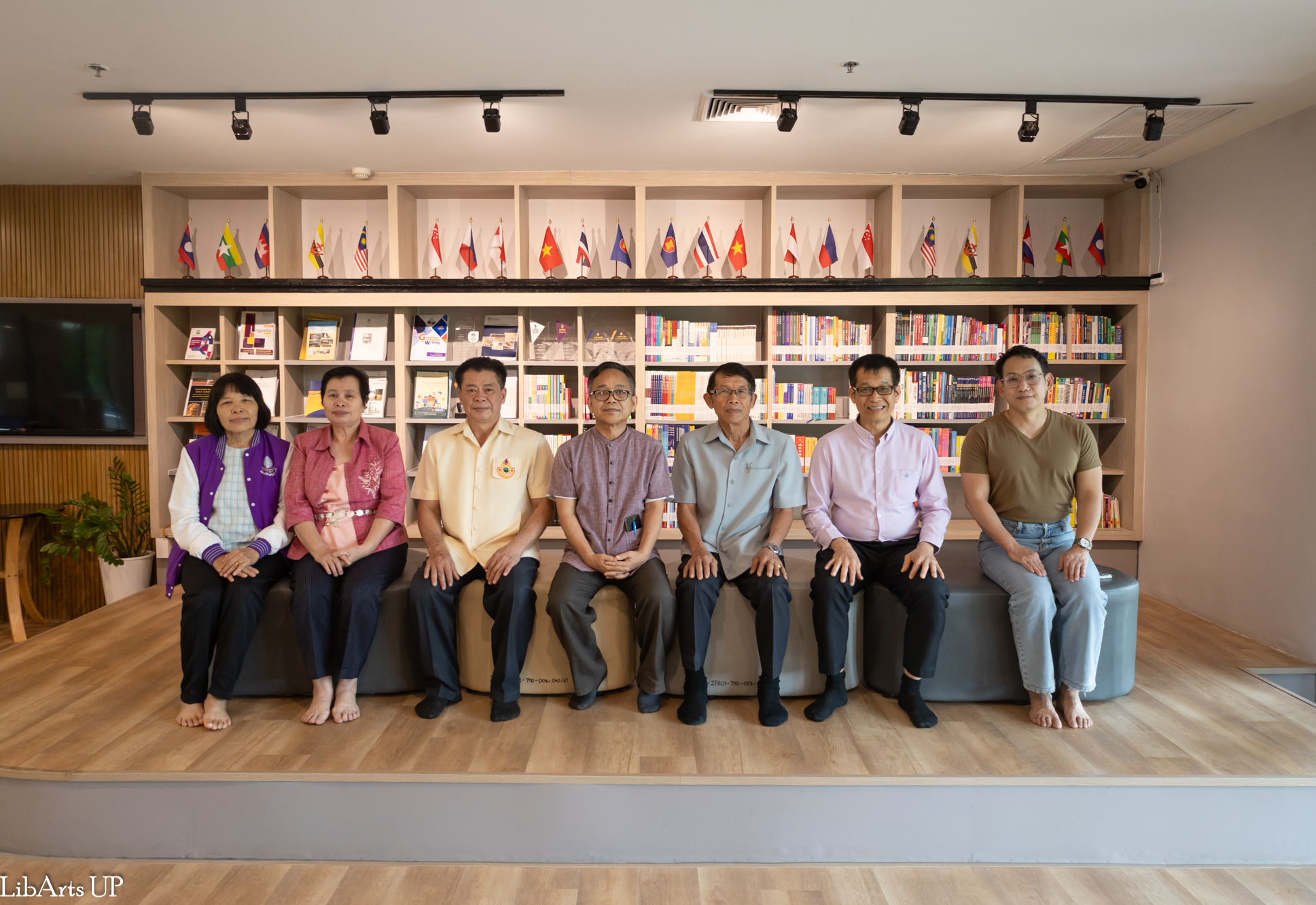 คณะศิลปศาสตร์ให้การต้อนรับสาขาสมาคมสภาผู้สูงอายุแห่งประเทศไทยในพระราชูปถัมภ์