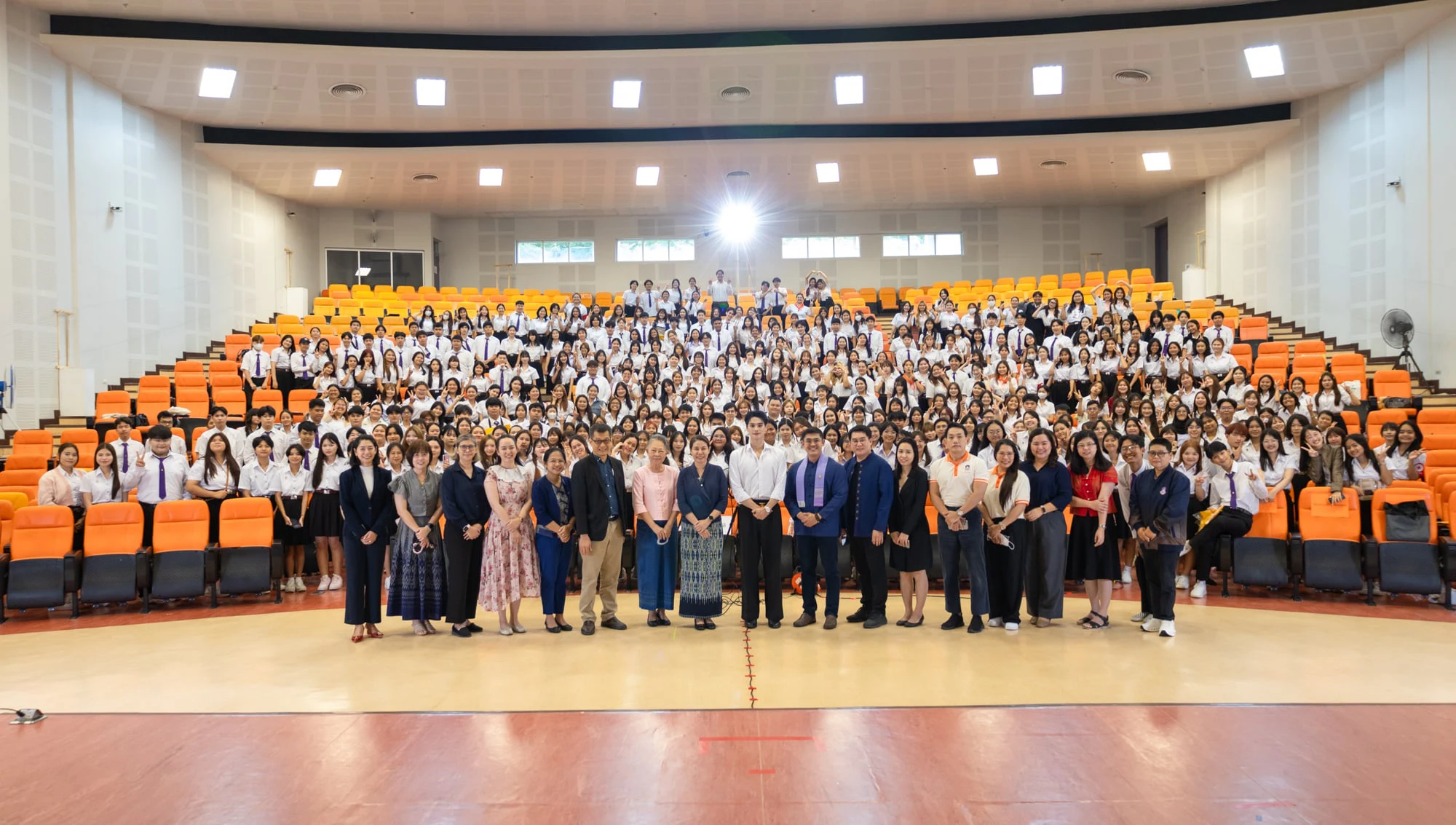 คณะศิลปศาสตร์จัดกิจกรรมปฐมนิเทศนิสิตคณะศิลปศาสตร์ ประจำปีการศึกษา 2568