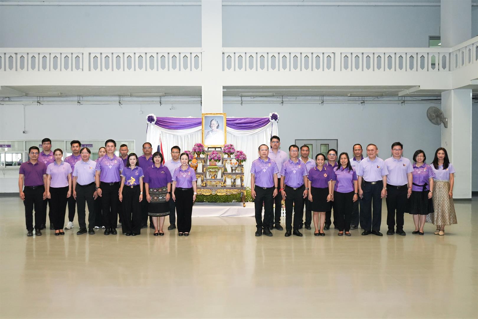 คณะศิลปศาสตร์เข้าร่วมพิธีถวายพระพรชัยมงคล เนื่องในวันคล้ายวันพระราชสมภพ สมเด็จพระกนิษฐาธิราชเจ้า กรมสมเด็จพระเทพรัตนราชสุดาฯ สยามบรมราชกุมารี