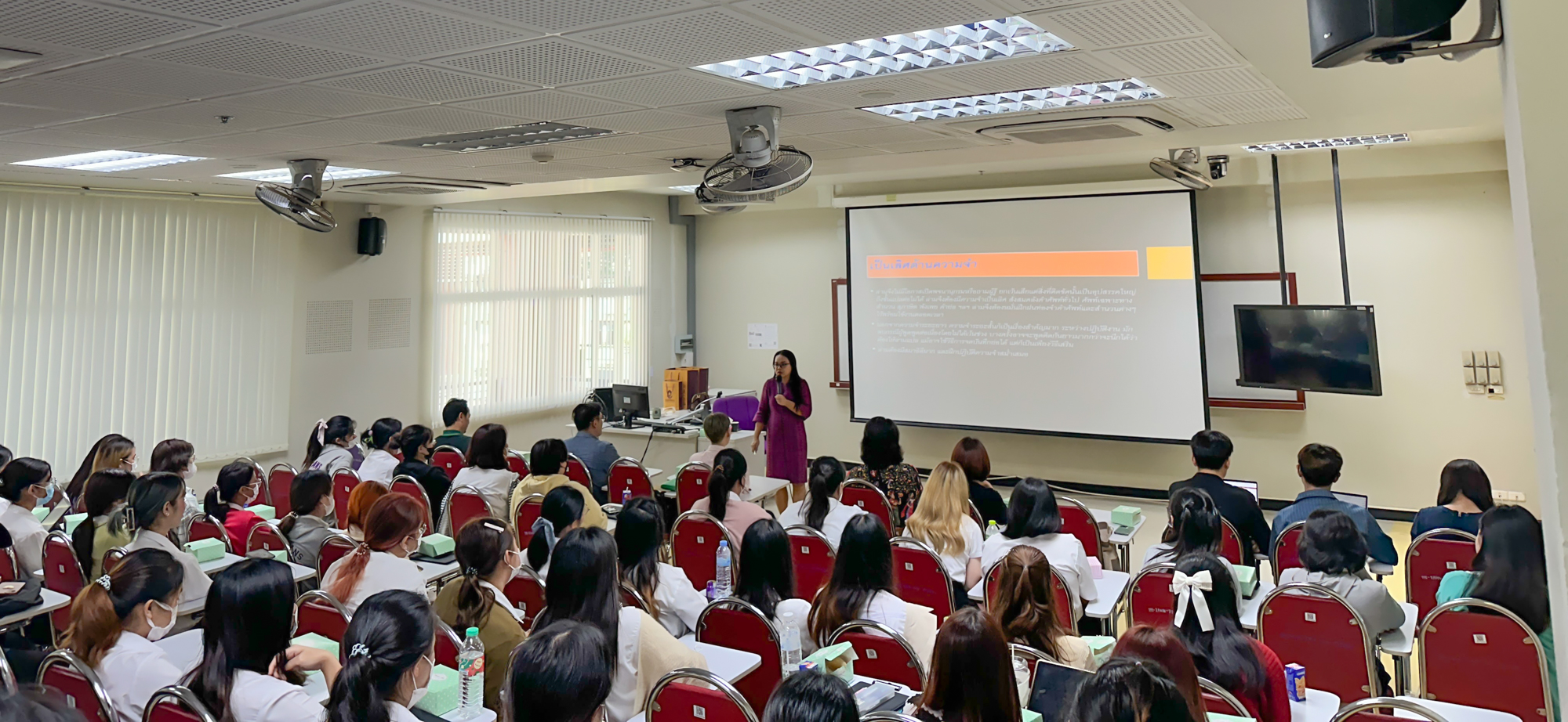 สาขาวิชาภาษาจีน คณะศิลปศาสตร์ จัดโครงการเตรียมความพร้อมนิสิต เพื่อเป็นล่ามภาษาจีนในโรงงานอุตสาหกรรม