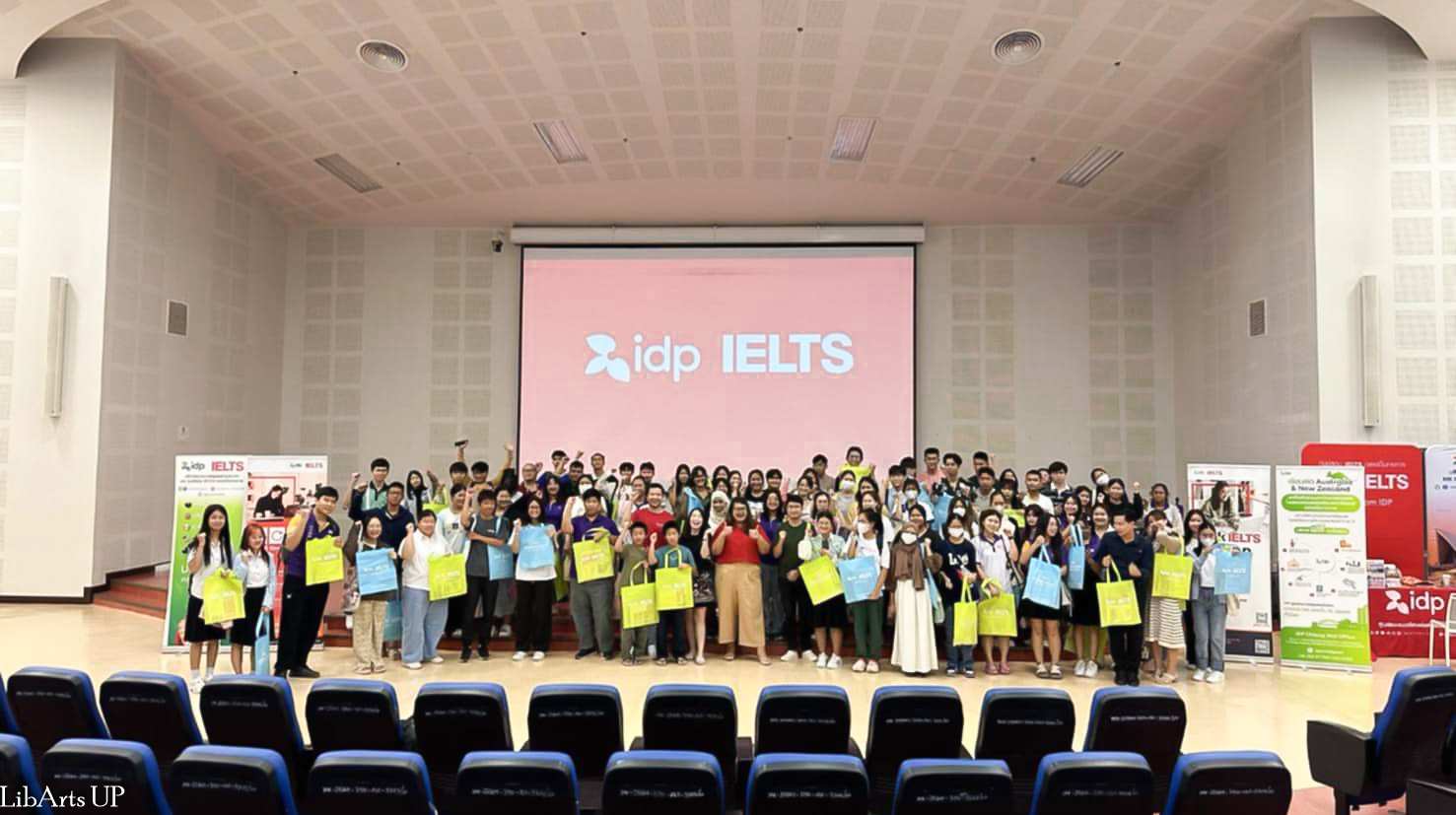 ศูนย์ภาษา คณะศิลปศาสตร์ ร่วมกับ IDP จัดกิจกรรมสัมมนาการสอบ IELTS